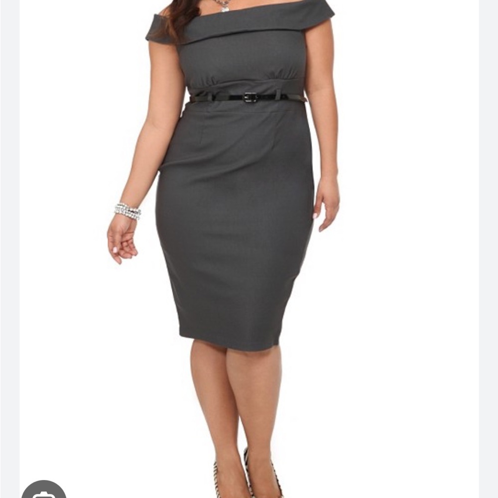 Elegant Black Off-Shoulder Dress
